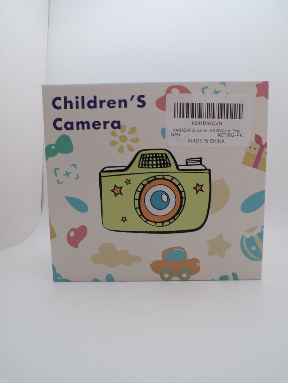 KANAD Children's Camera KCT002-PK Pink Unicorn Kids Mini Camera 800mAh